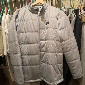 Travis Mathew Interlude Jacket Mens XL Silver